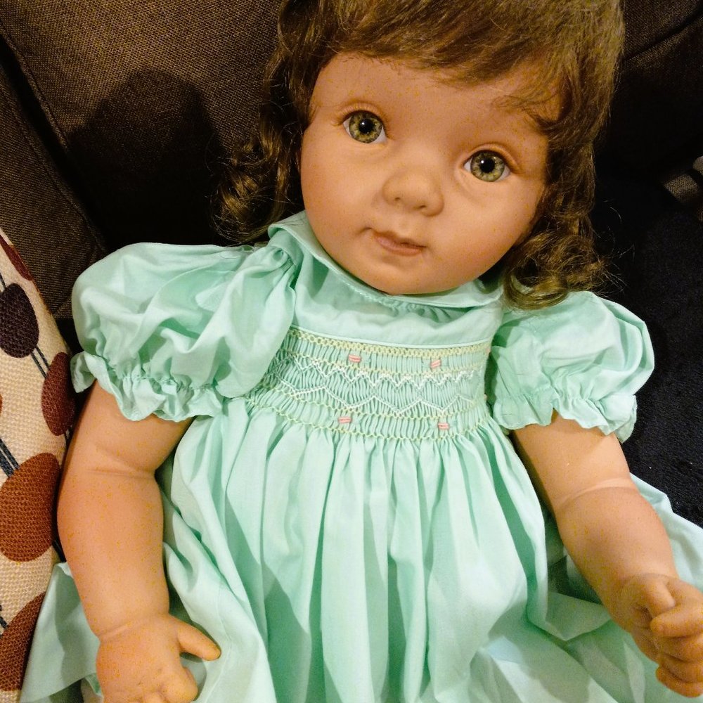 Pat Secrest  Doll- Flower